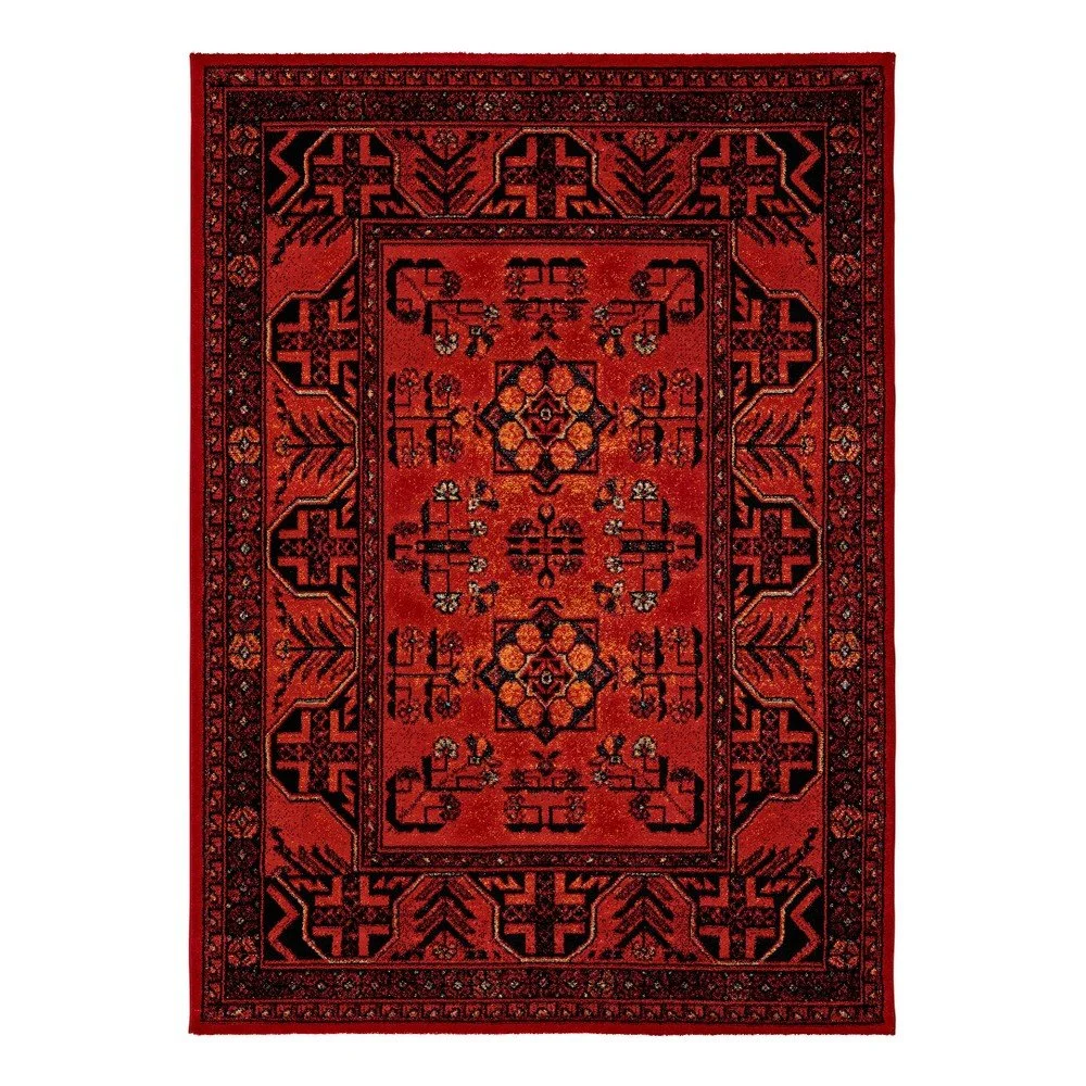 Tmavě červený koberec Universal Classic Red, 140 x 200 cm v:915634