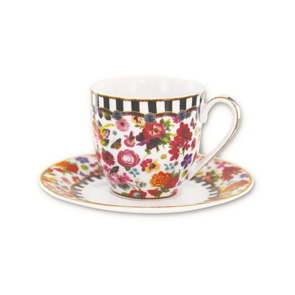 Porcelánový šálek na espresso s podšálkem Melli Mello Isabelle v:743528