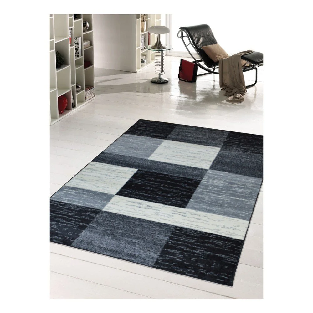 Koberec Flair Rugs Carré Grey, 200x285 cm v:723238
