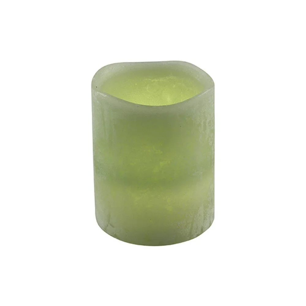 LED svítící dekorace Vorsteen Taper Moss, 15 cm v:722348
