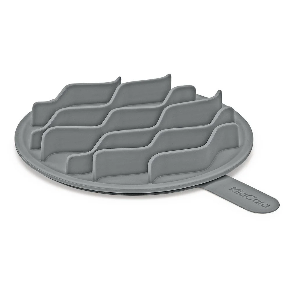 Silikonová protihltací vložka do misky pro psa ø 15 cm Lento Slate S/M – MiaCara v:1675856