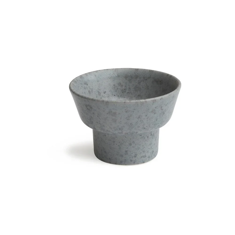 Šedý kameninový svícen Kähler Design Ombria, ⌀ 7,5 cm v:1301514