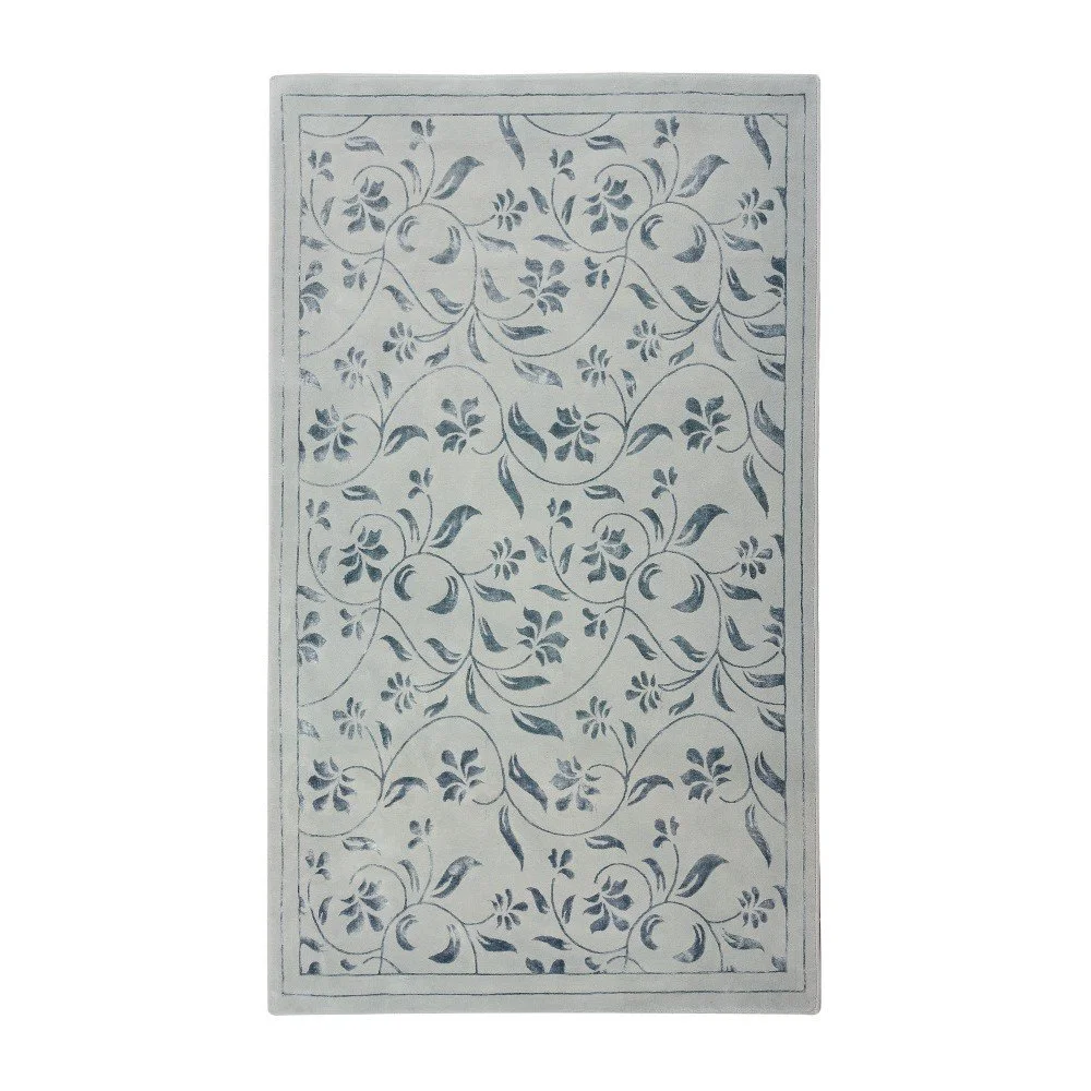 Šedý koberec Floorist Floslu Sarmasik Cream, 80 x 300 cm v:703106