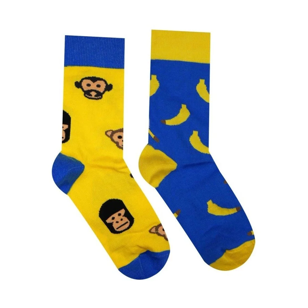 Bavlněné ponožky HestySocks Opičky, vel. 43-46 v:1120068