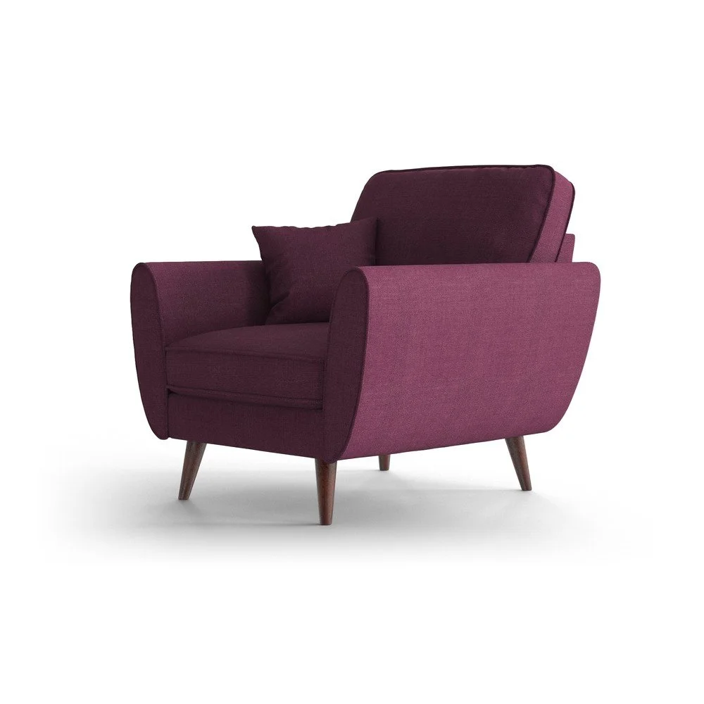 Fialové křeslo My Pop Design Auteuil v:1392601