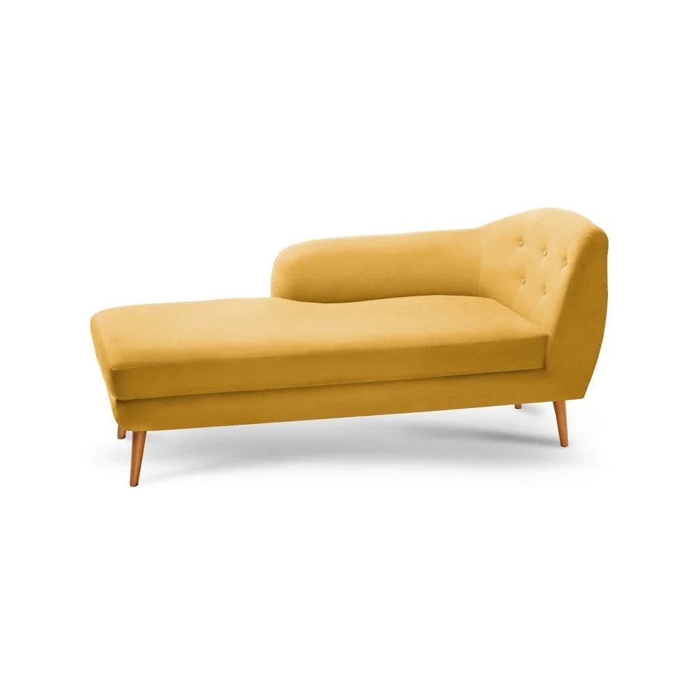 Tmavě žlutá lenoška Scandi by Stella Cadente Maison Constellation, levý roh v:1068680