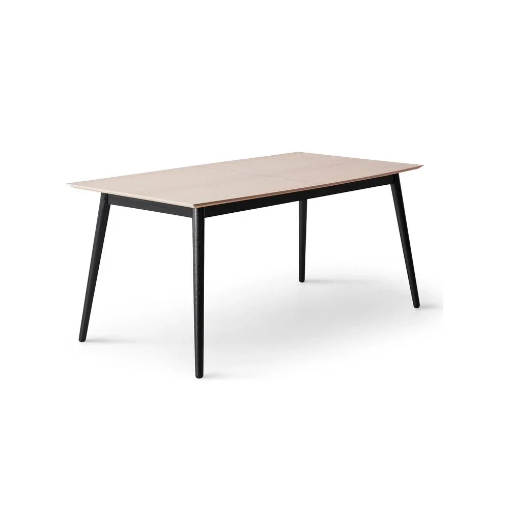 Rozkládací jídelní stůl s deskou v dubovém dekoru a přídavnou deskou 90x165 cm Meza – Hammel Furniture v:1699902