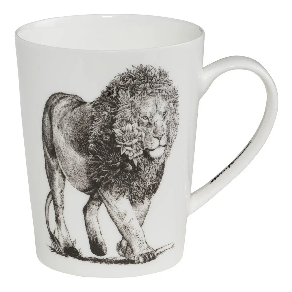 Hrnek z kostního porcelánu Maxwell & Williams Marini Ferlazzo African Lion, 520 ml v:1117868