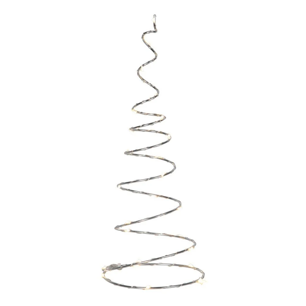 Stříbrná LED světelný dekorace Best Season Dizzy, výška 40 cm v:936178