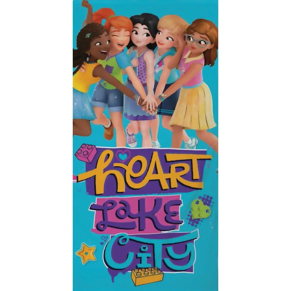 Dětský bavlněný ručník Halantex Lego Friends, 70 x 140 cm v:1316084