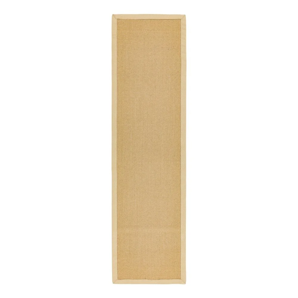 Béžový koberec běhoun 240x68 cm Sisal v:1459610