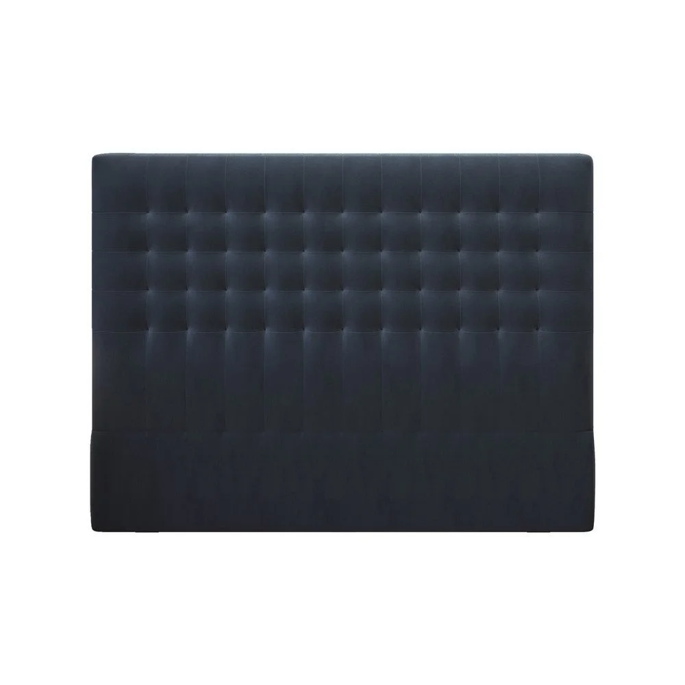 Tmavě modré čelo postele se sametovým potahem Windsor & Co Sofas Apollo, 180 x 120 cm v:1299614