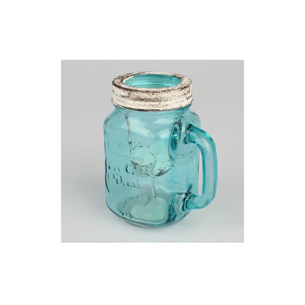 Modrý skleněný svícen Dakls Jug v:845894