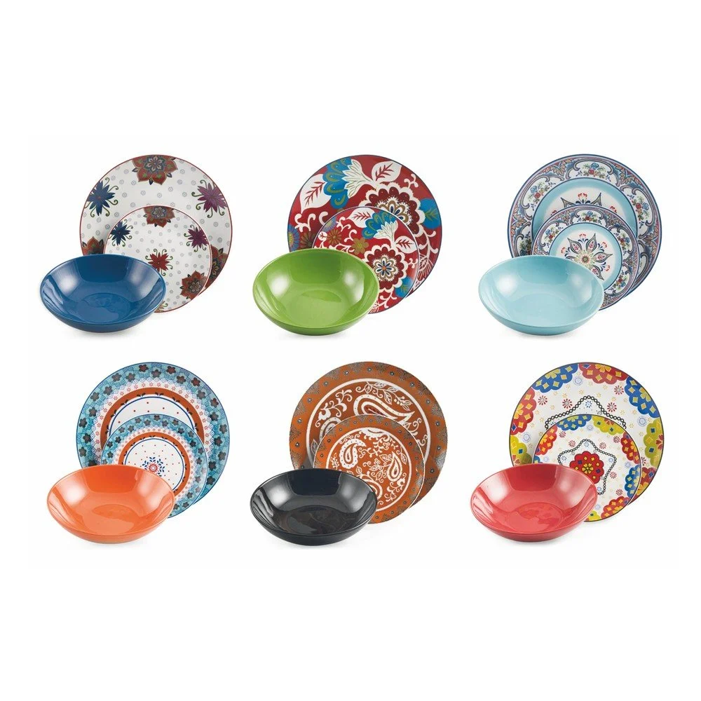 18dílná sada porcelánového nádobí Villa d'Este Folie v:946450