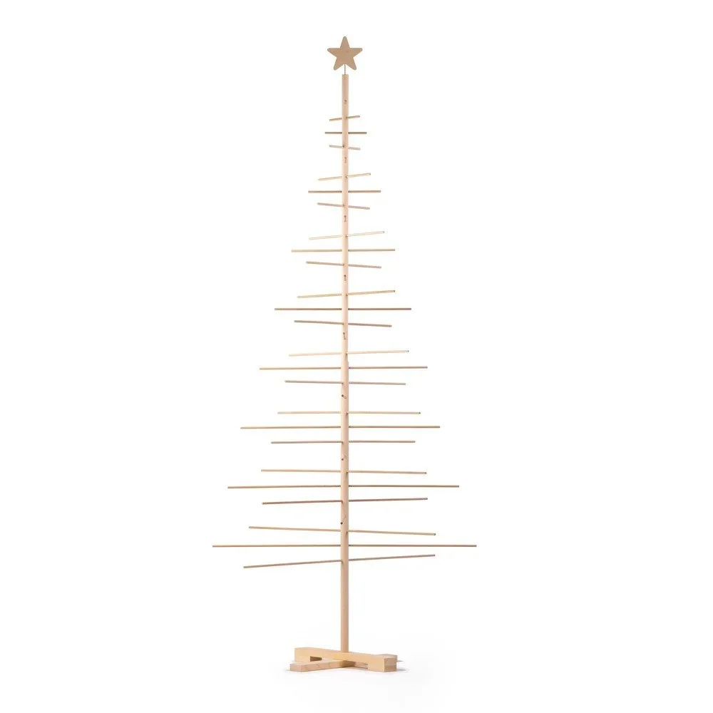 Dřevěný vánoční stromek Nature Home, výška 240 cm v:1382601