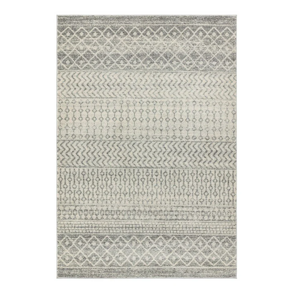 Šedo-béžový koberec 120x170 cm Nova Aztec Grey – Asiatic Carpets v:1739748