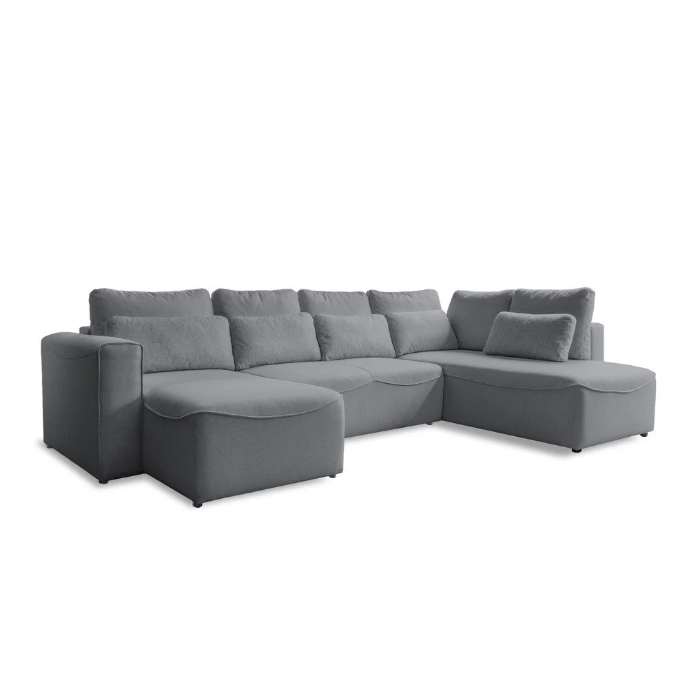 Šedá rozkládací rohová pohovka Homely Tommy – Miuform v:1548050