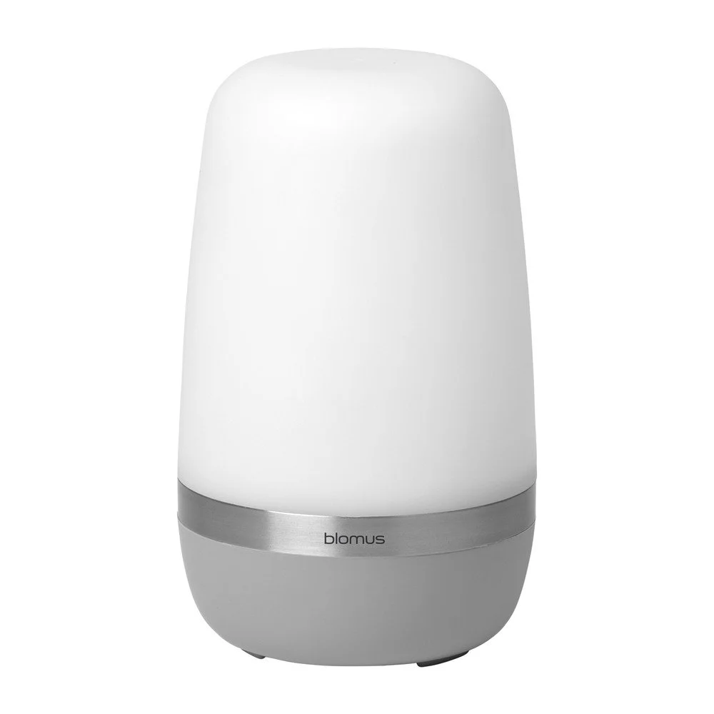Světle šedá malá venkovní led lampička Blomus Spirit v:1345851