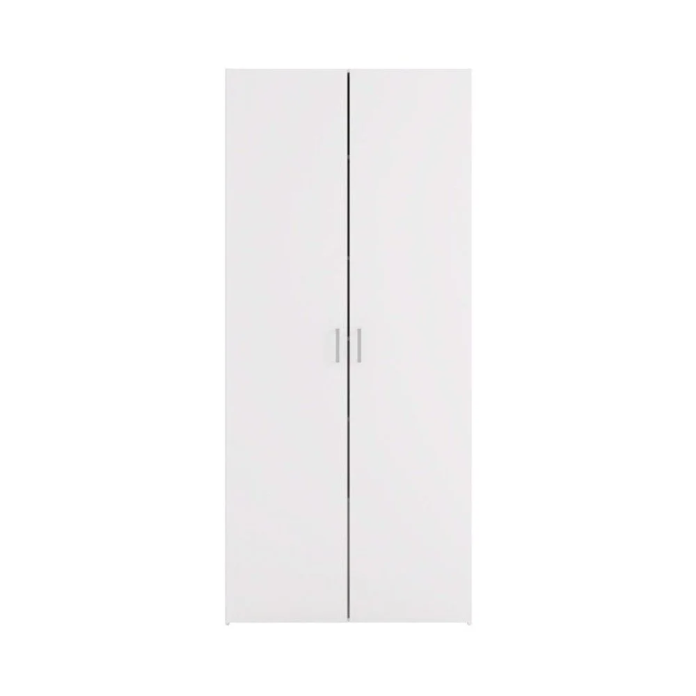 Bílá dvoudveřová šatní skříň Evegreen House Home, výška 175,4 cm v:1260310
