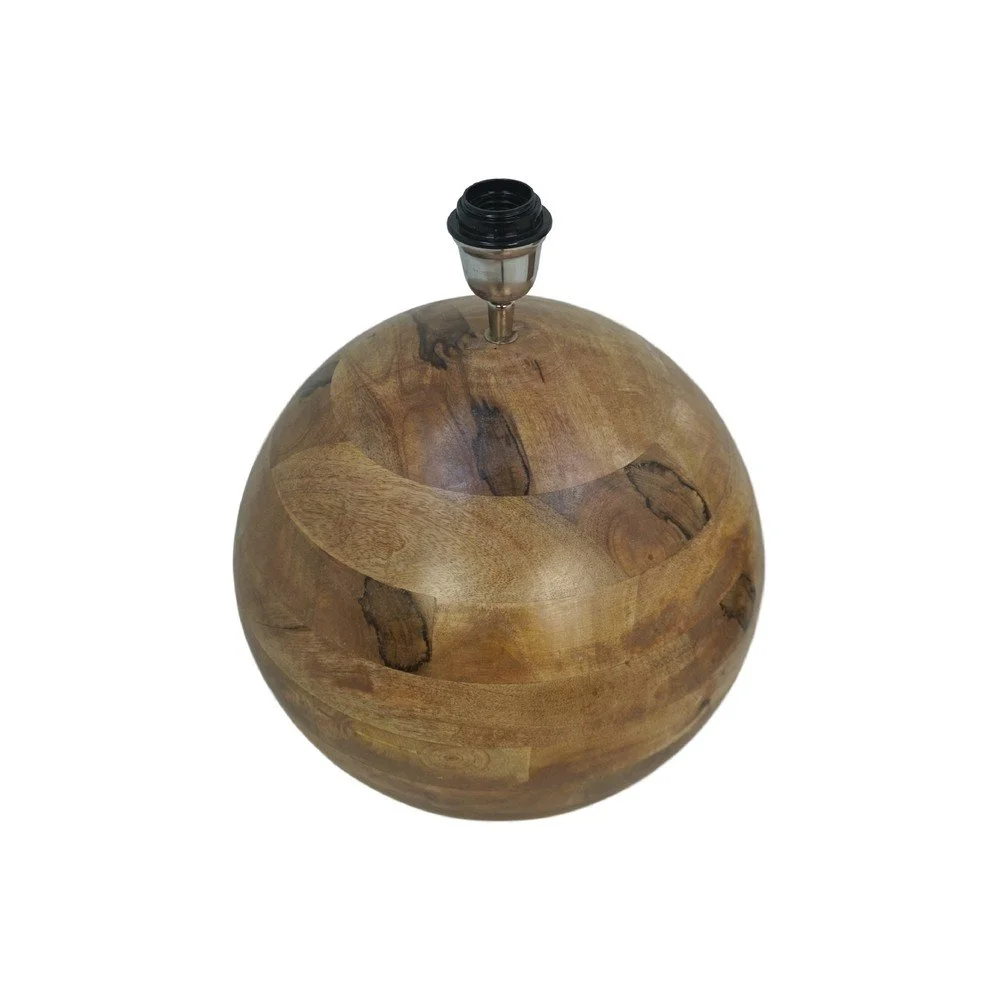 Stolní dřevěná lampa HMS collection Timber, ⌀ 40 cm v:1253828