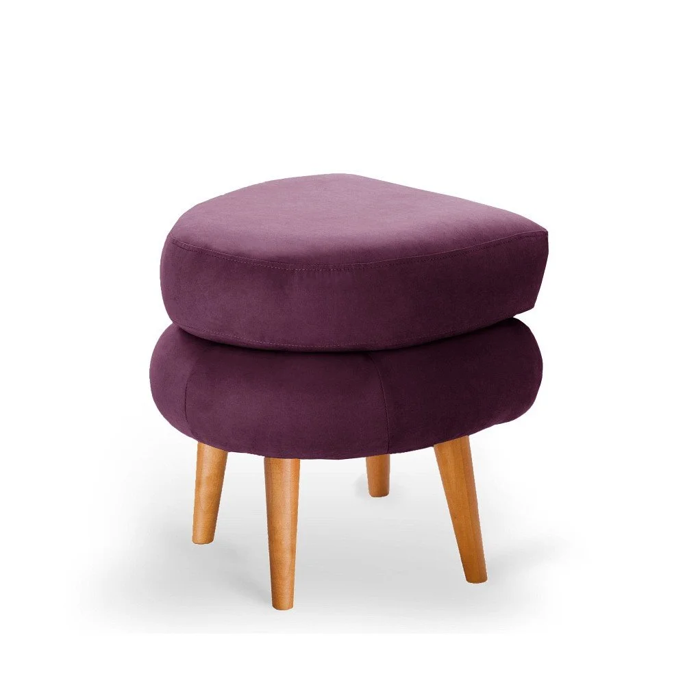 Fialová taburetka Scandi by Stella Cadente Maison Supernova v:1175604