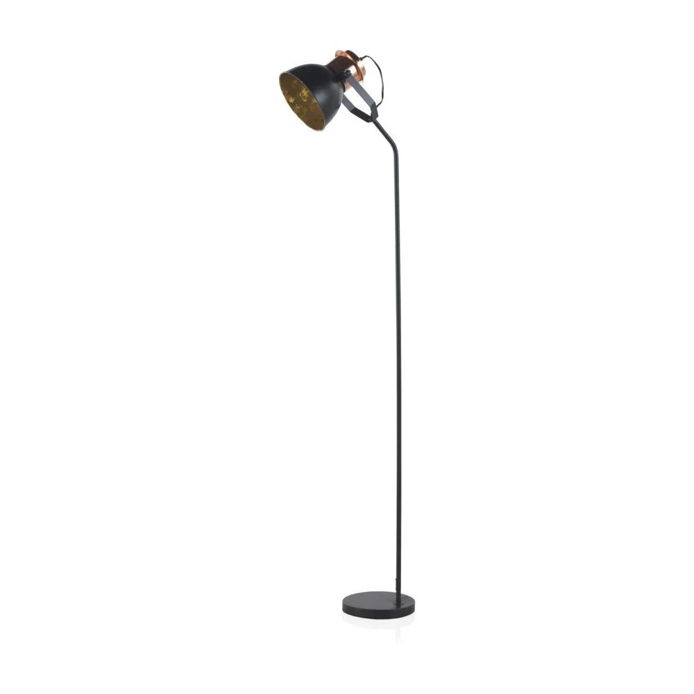 Černá stojací lampa Geese, výška 1,5 m v:986258