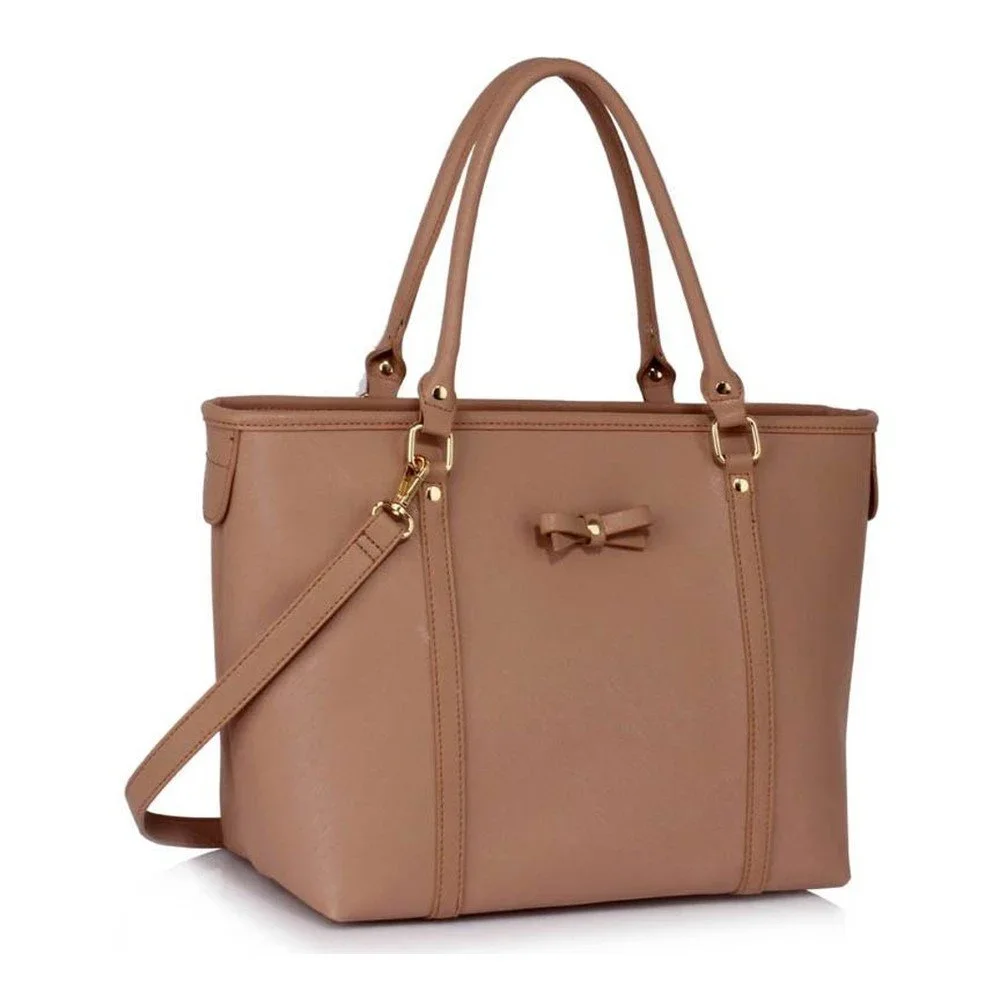 Kabelka L&S Deco Tie Nude v:718266