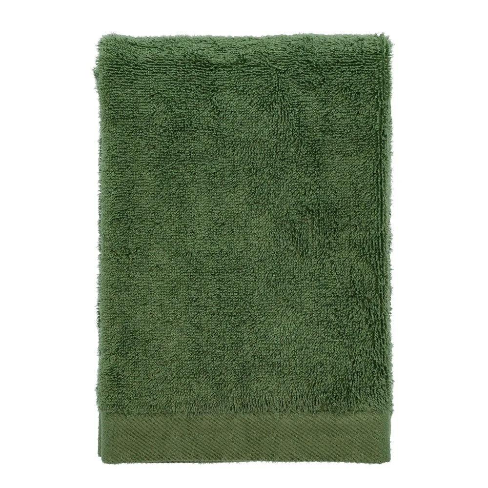 Zelený ručník z bio bavlny 50x100 cm Comfort Organic – Södahl v:1512330