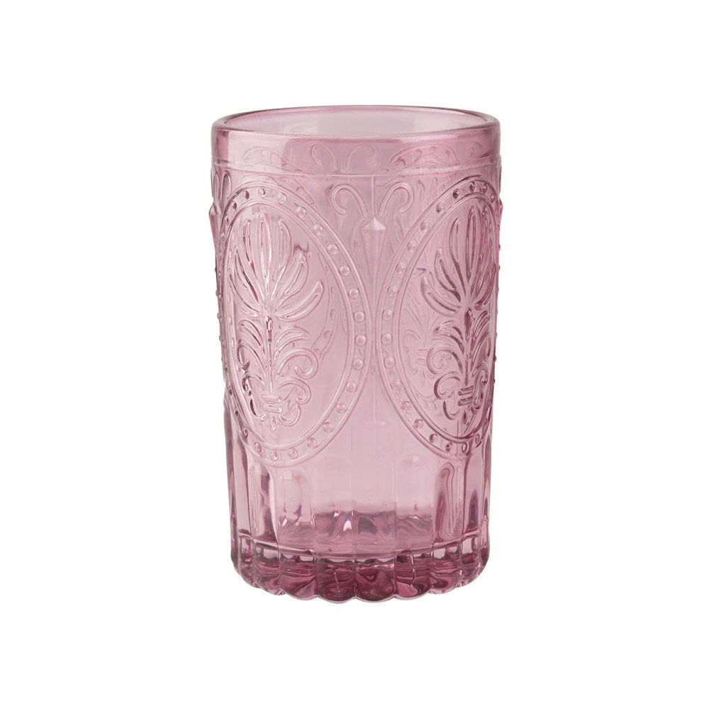 Růžová sklenice Creative Tops Festival Folk, 350 ml v:951160