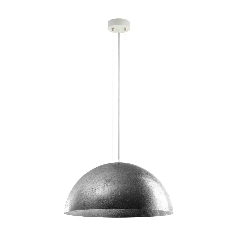 Závěsná lampa ve stříbrné barvě Bulb Attack Cuatro, průměr 60 cm v:910216