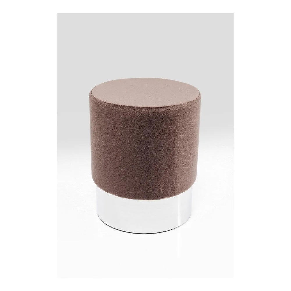 Hnědá stolička Kare Design Cherry, ∅ 35 cm v:1089196