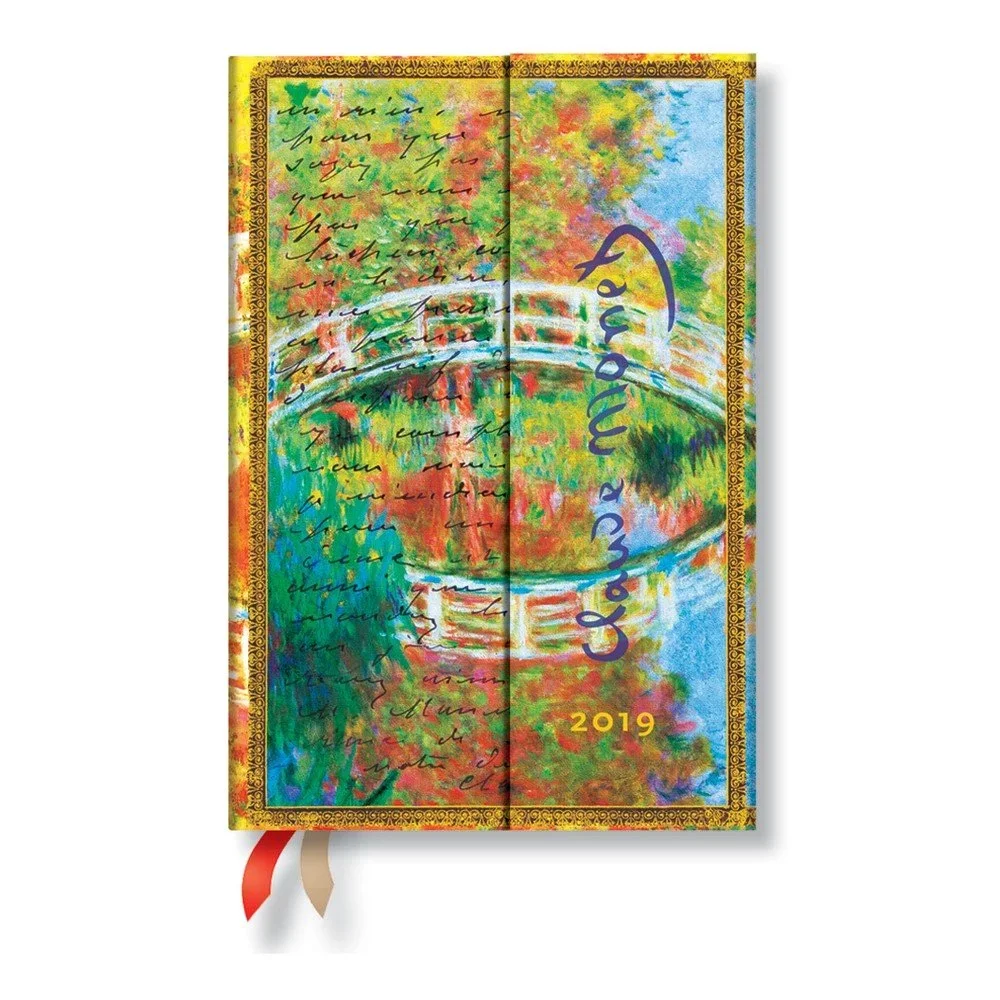 Diář na rok 2019 Paperblanks Letter to Morisot Verso, 10 x 14 cm v:1136018