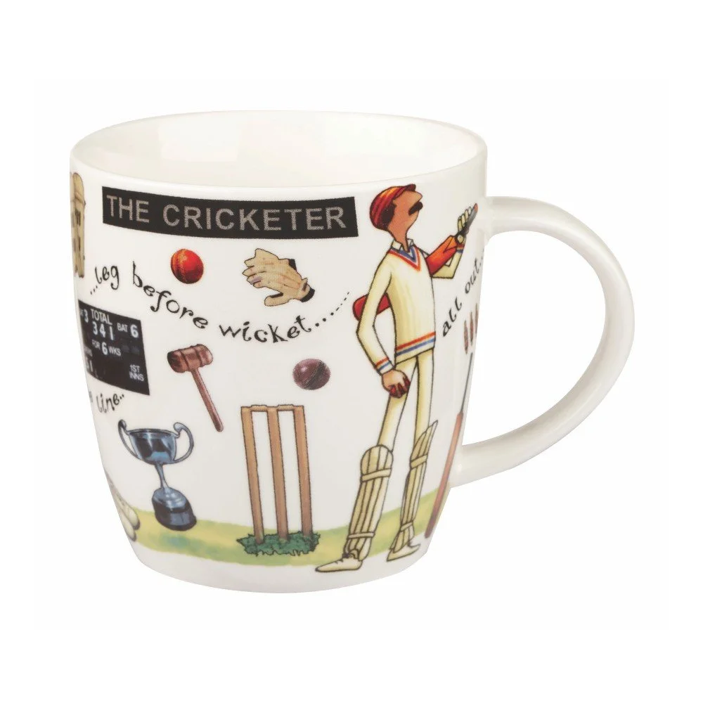 Hrnek z kostního porcelánu Churchill At Your Leisure The Cricketer, 400 ml v:1128370