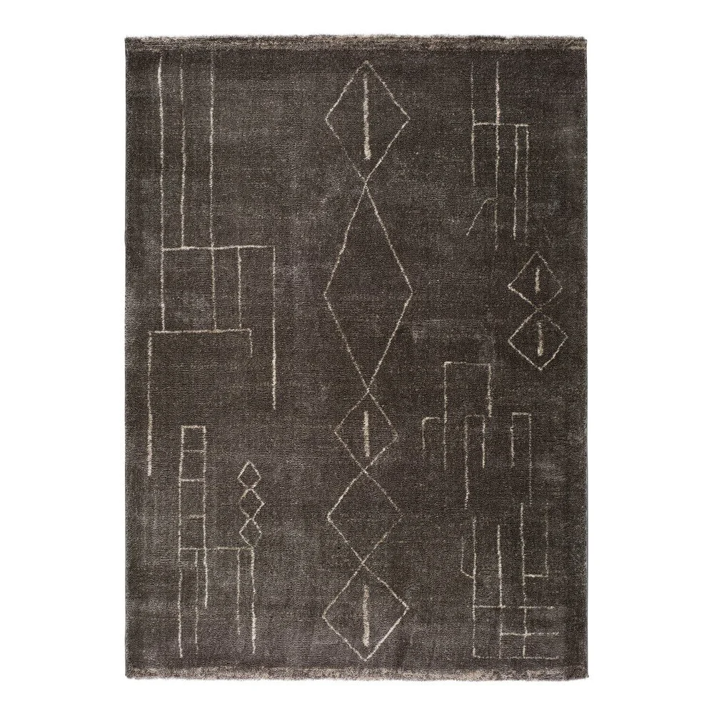 Šedý koberec Universal Moana Freo, 135 x 190 cm v:1339571