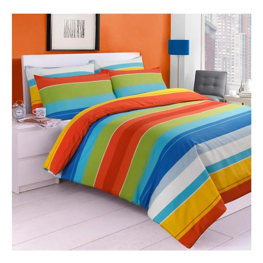 Povlečení Velosso Rainbow Stripe, 230 x 200 cm v:735156