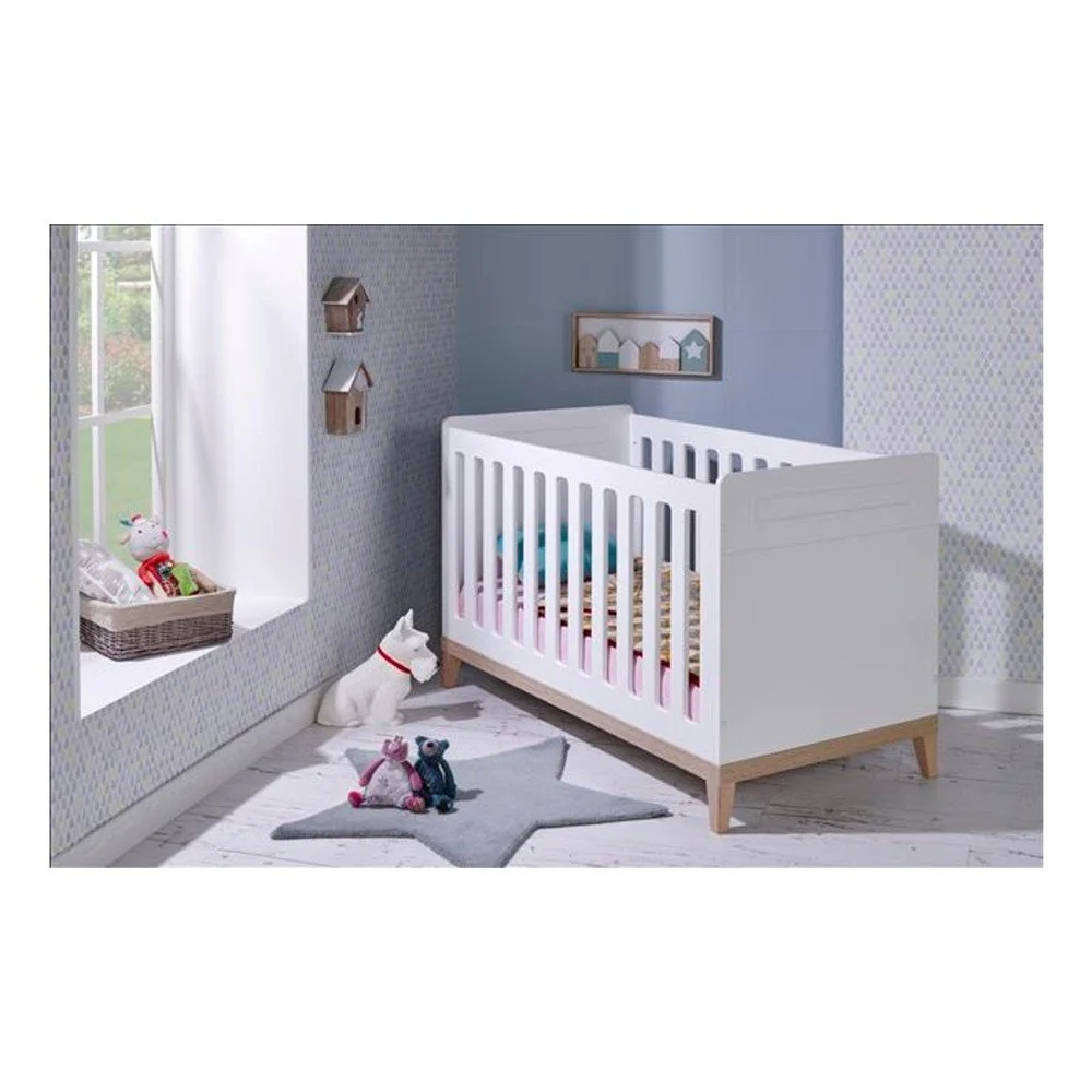 Bílá dětská postýlka BEBE Provence Evidence, 70 x 140 cm v:959134