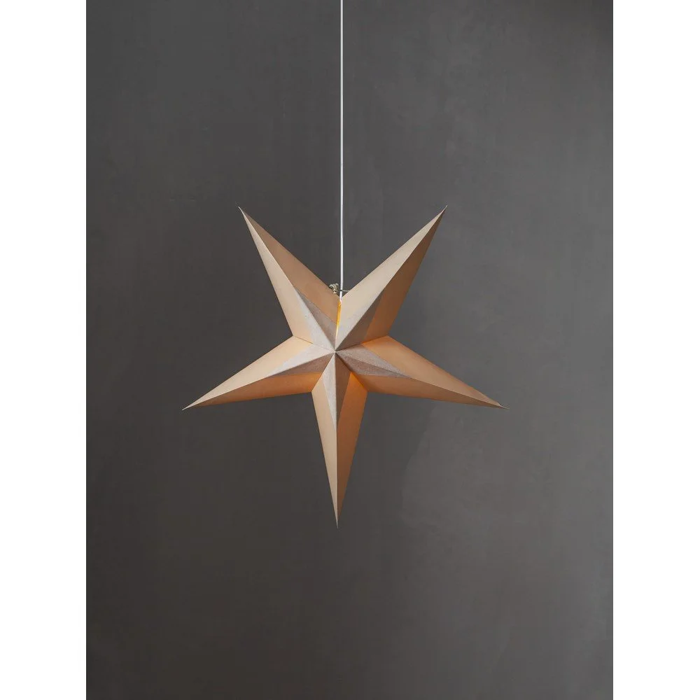 Béžová vánoční dekorace Star Trading Diva, ø 60 cm v:1389255 Béžová vánoční dekorace Star Trading Diva, ø 60 cm v:1389255