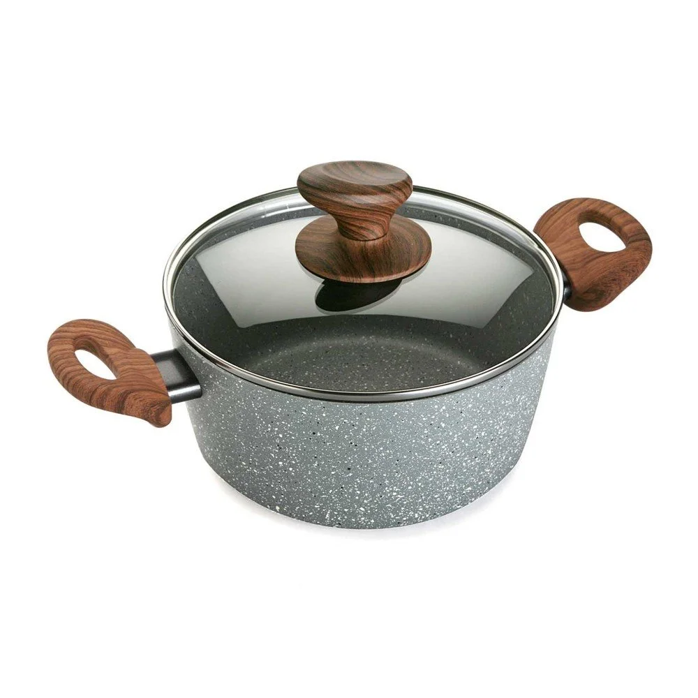 Hrnec s pokličkou Versa Braun, ø 20 cm v:1231618