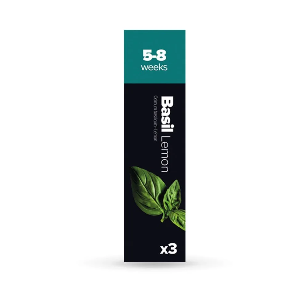 Sada 3 kapslí se semínky bazalky citrónové Plantui Basil Lemon v:832242