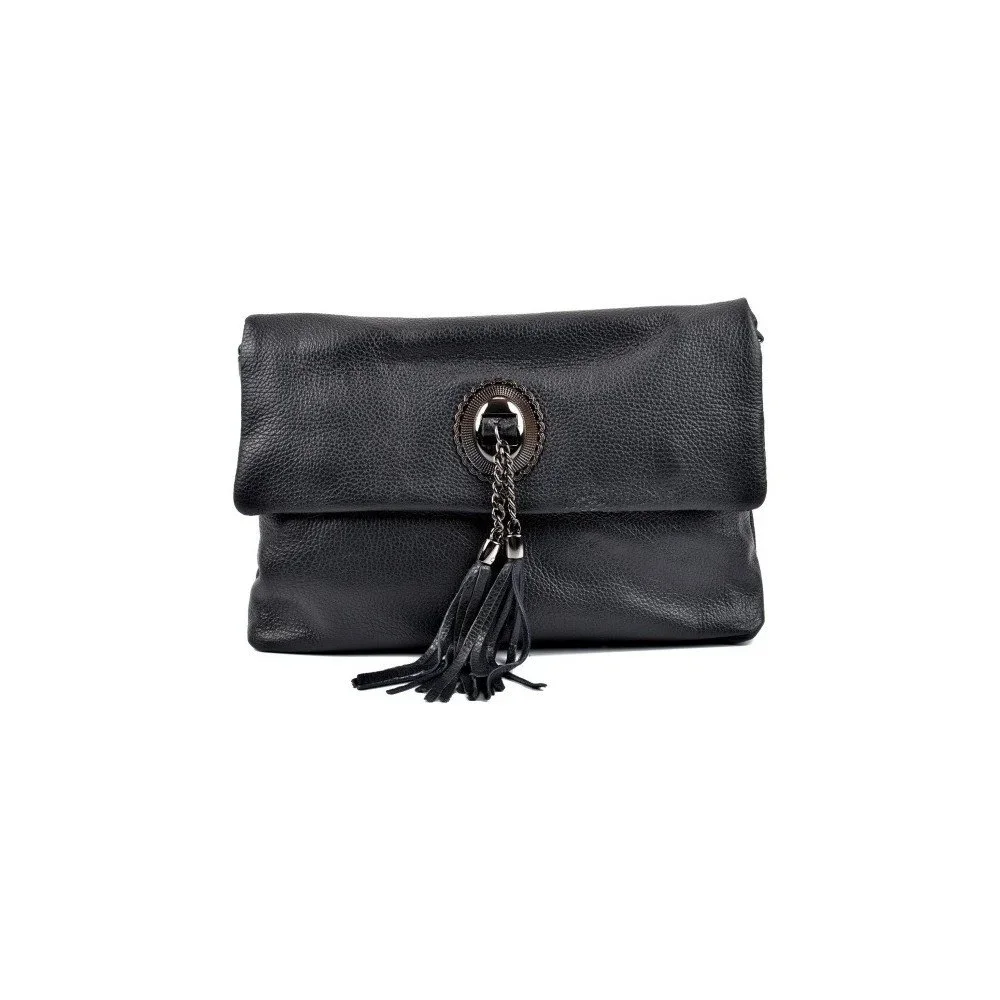 Černá kožená kabelka crossbody Roberta M Elisa v:1313124