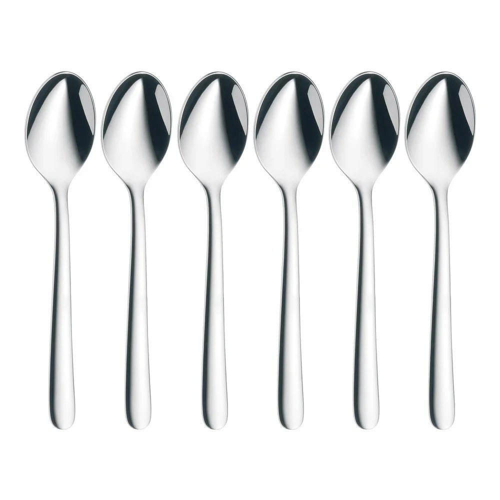 Sada 6 lžiček na espresso z nerezové oceli Cromargan® WMF, délka 10,8 cm v:1297262