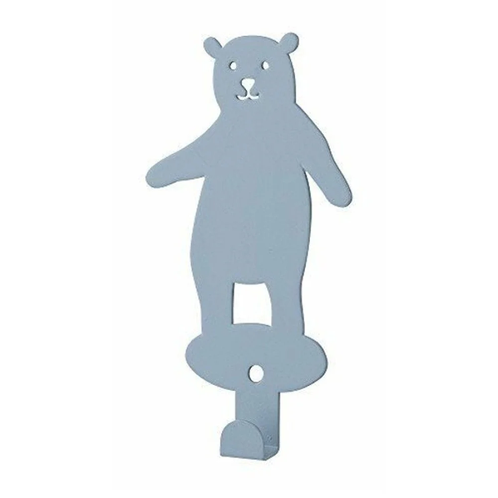 Modrý nástěnný věšák Bloomingville Bear v:1259456