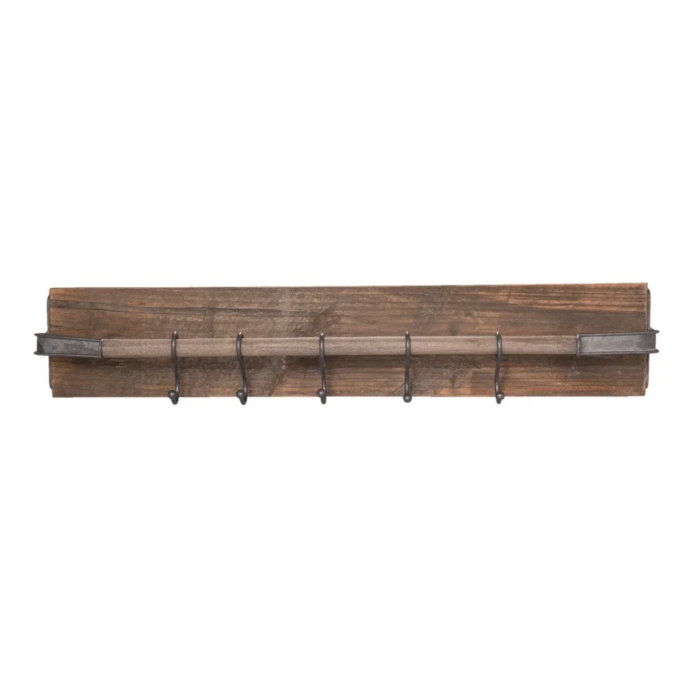 Nástěnný věšák s háčky Clayre & Eef Coat Rack, délka 81 cm v:1239770