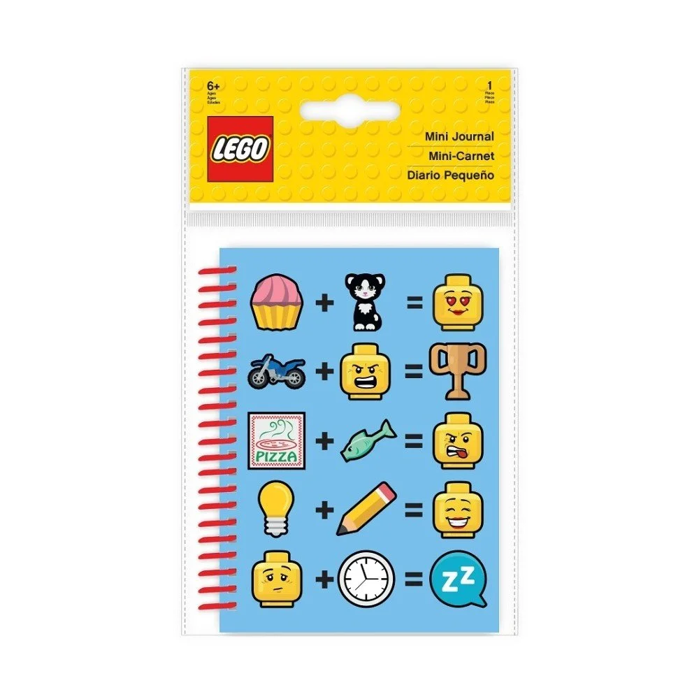 Modrý zápisník A6 LEGO® Iconic, 100 stran v:1067246