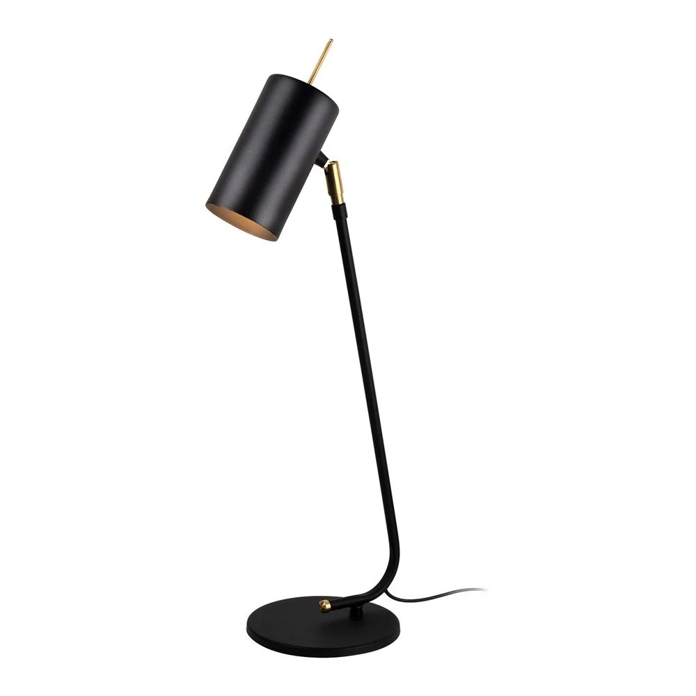 Černá stolní lampa Squid Lighting Geo, výška 60 cm v:1441749
