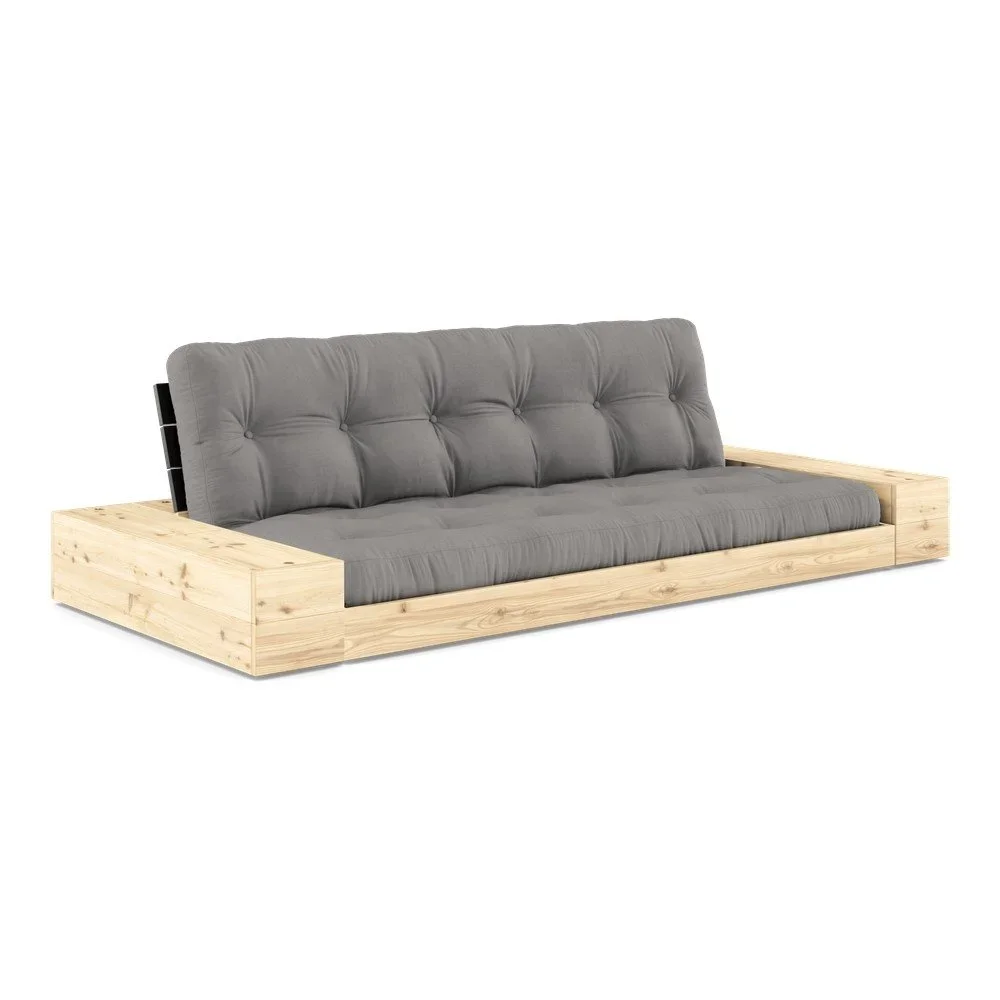 Šedá rozkládací pohovka 244 cm Base – Karup Design v:1628978