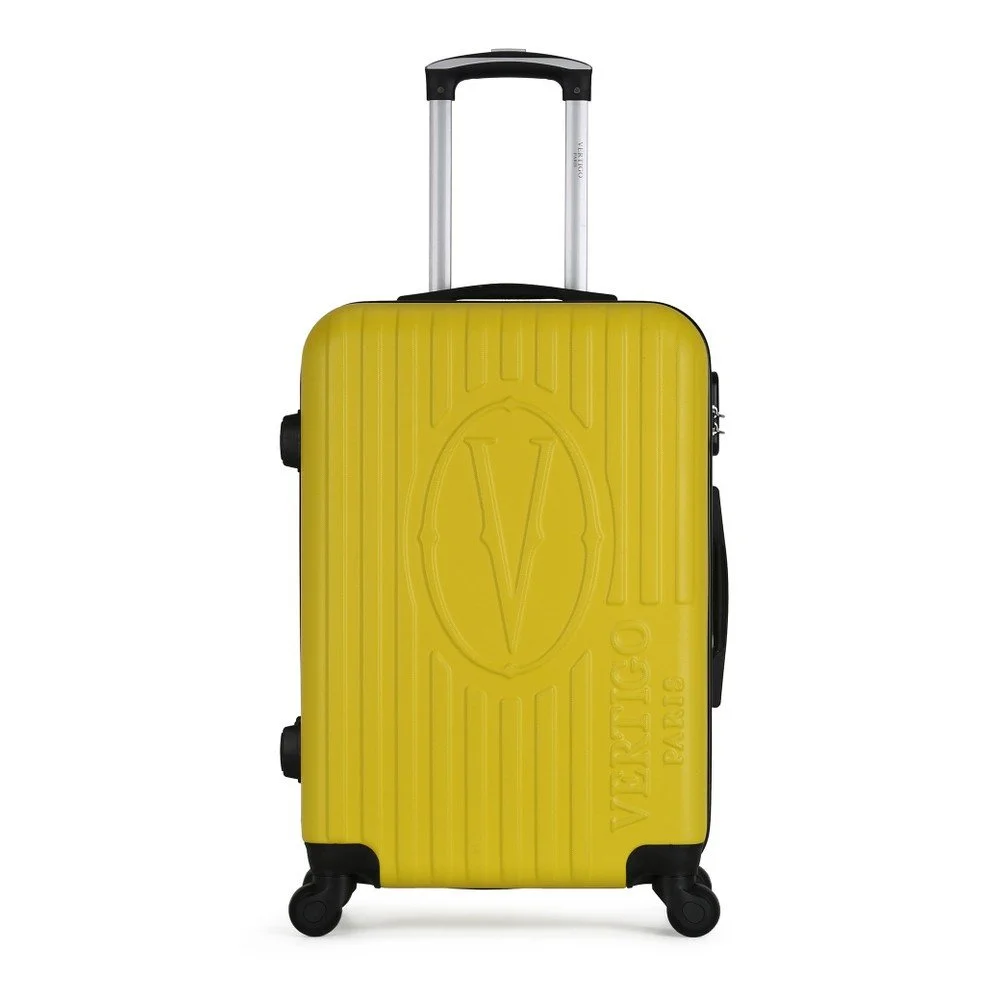 Žlutý cestovní kufr na kolečkách VERTIGO Valise Grand Cadenas Integre Malo, 41 x 62 cm v:1097372