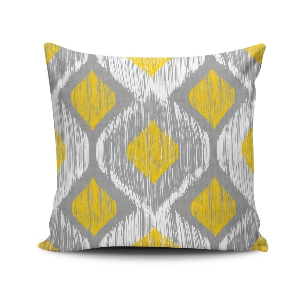 Polštář s příměsí bavlny Cushion Love Geo, 45 x 45 cm v:1241594