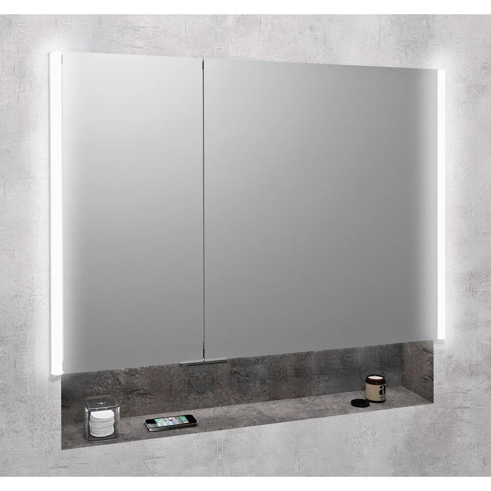 Šedá koupelnová skříňka 95,5x70 cm Integra – Sapho v:1694184