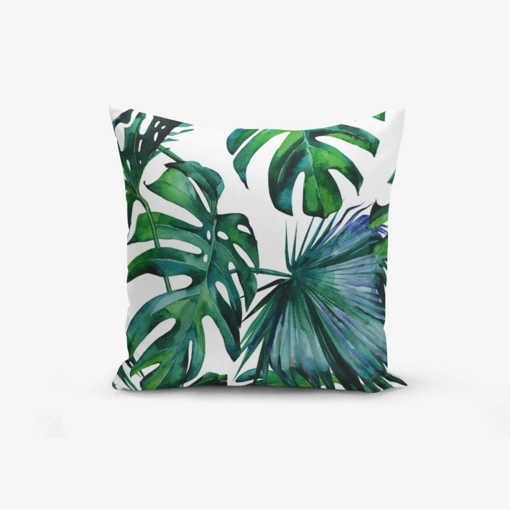 Povlak na polštář s příměsí bavlny Minimalist Cushion Covers Exotic, 45 x 45 cm v:1134730